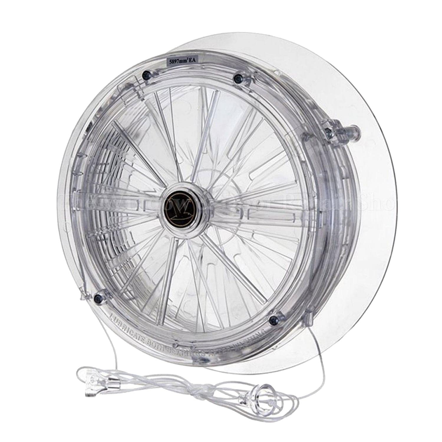 Vent-a-Matic Cord Operated Fan 162mm DGS 106 for DBL Glazing