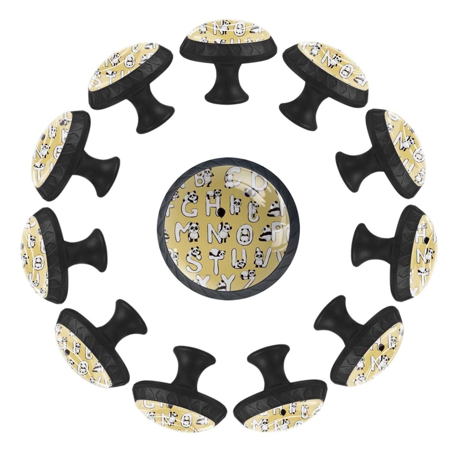 Boutons de tiroir ABC pour sécuriser et adapter les meubles aux petites mains de 35 mm