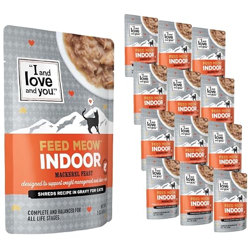 I AND LOVE AND YOU Feed Meow Indoor Wet Cat