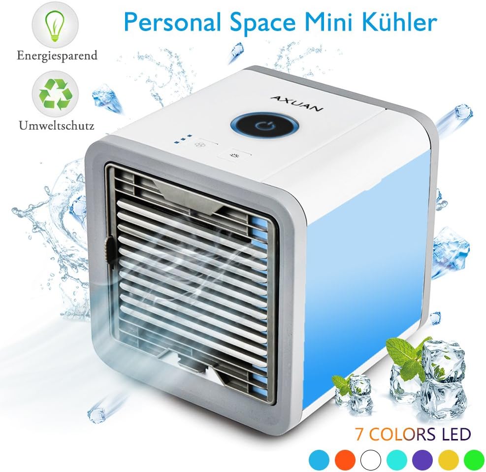 Air Conditioner, Air Cooler Personal Portable Air Humidifier & Purifier Air Cooler for Home