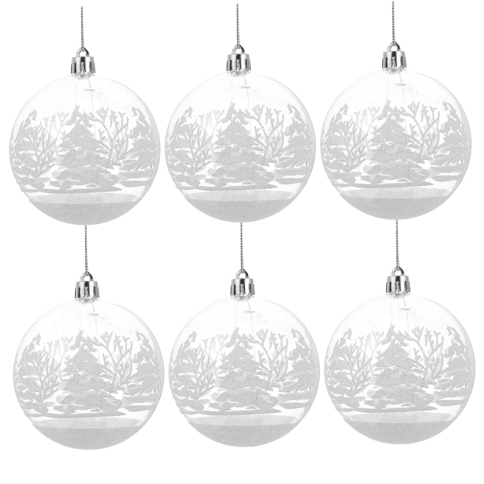 Bolas decorativas navideñas Veemoon de 6 piezas ideales para llenar de magia tus rincones favoritos