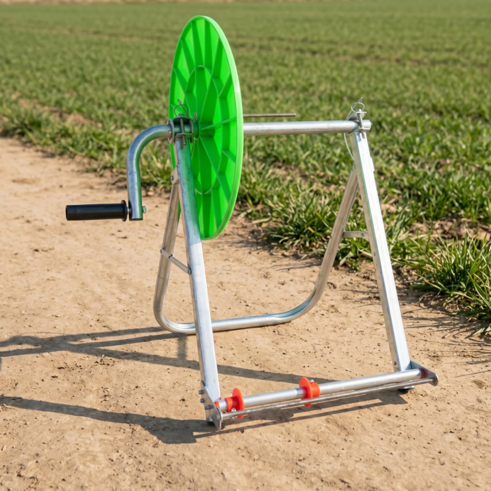 Avvolgitubo con Manovella Stabile Manovella Professionale Attrezzatura per Agricoltori, Giardinieri, Fattoria, Giardino, Emergenza, Avvolgitubo A Spalla Migliorato