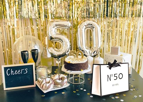 Miniatura 9 de ANFENG Bolsa vintage de regalo de recuerdo de 30 cumpleaños para mujeres, regalo de aniversario de mamá, novedad de 30 años, bolsas de papel para