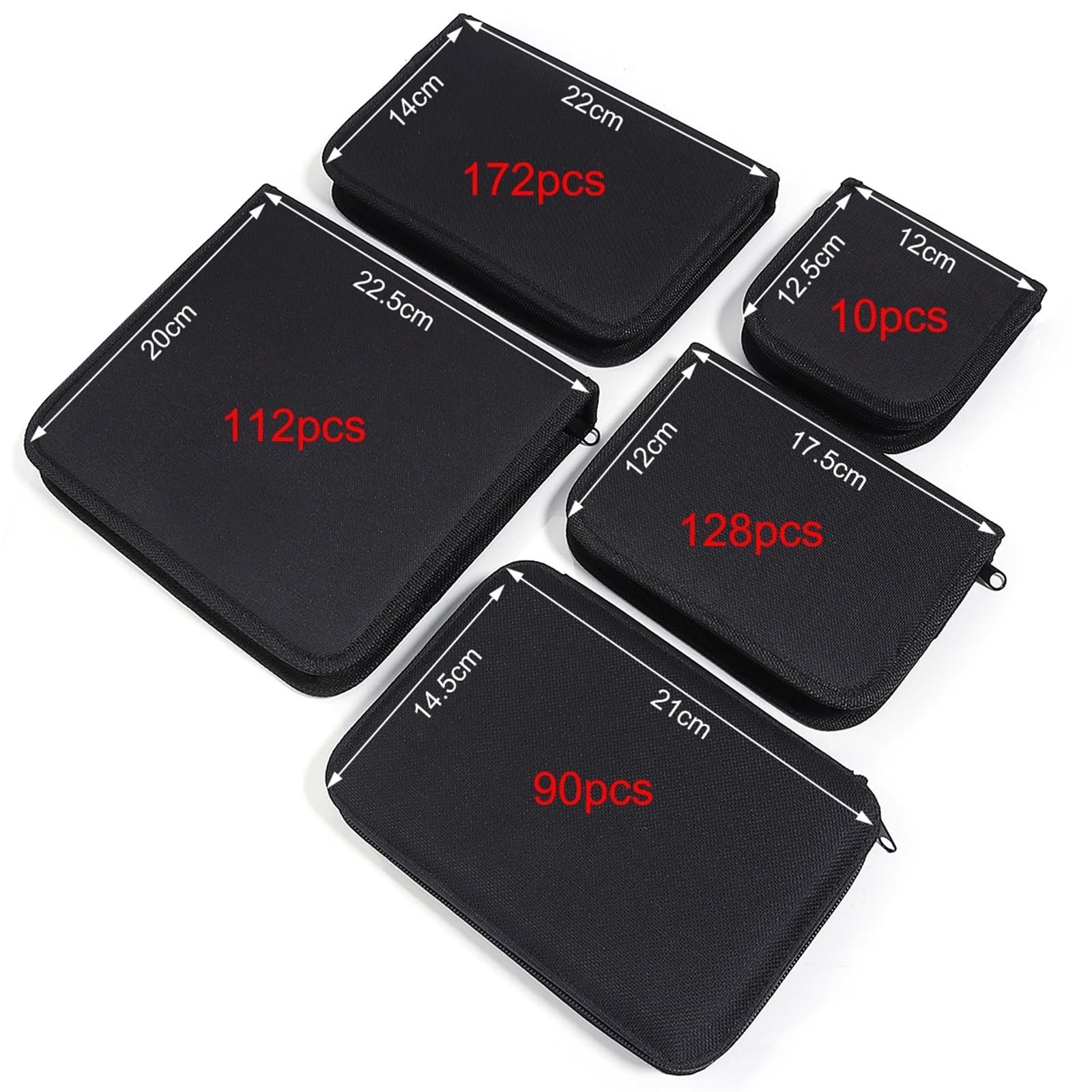 Kit da cucito compatto Kit da cucito completo con fili, aghi, forbici, metro a nastro, bottoni, portatile, viaggio, fai te, ricamo, lavoro manuale, set di strumenti for cucire(112pcs 20X22.5cm)
