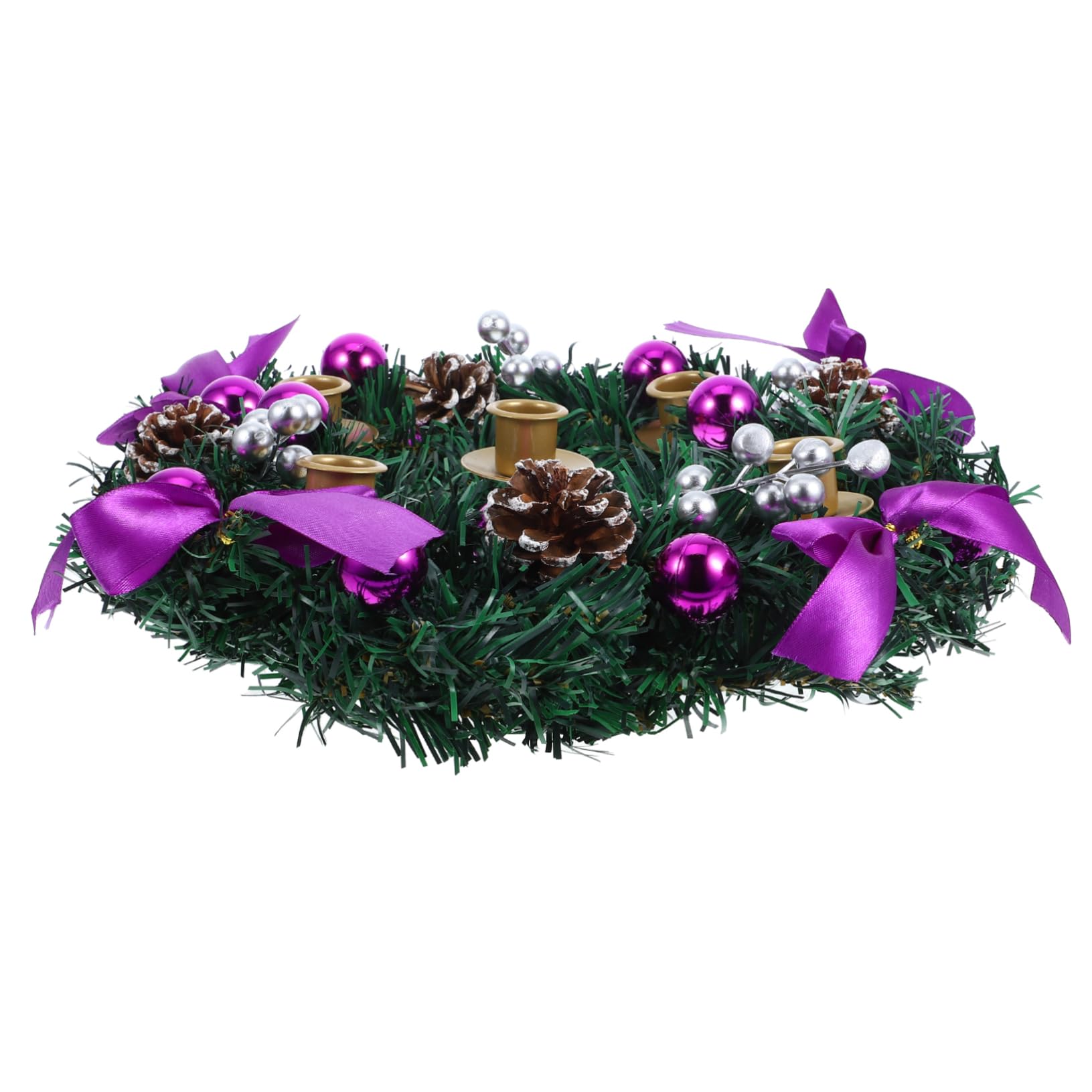 De Candelabro Navideño Candelabro De Adviento con Forma De para Decorar Centros De Mesa Casa Temporada Navideña
