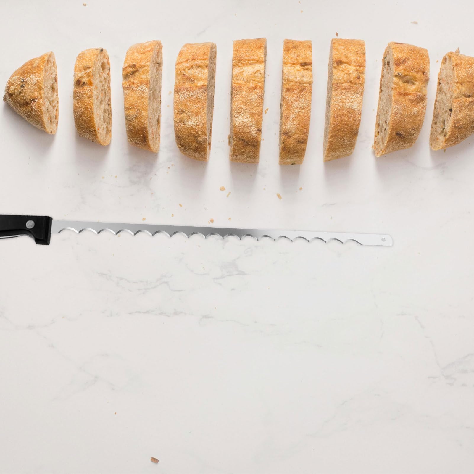 Artibetter 20pièces Lames De Slicer De à Dents Pour Machine à Accessoires De Coupe De Remplacement Outils De Découpe Gâteau