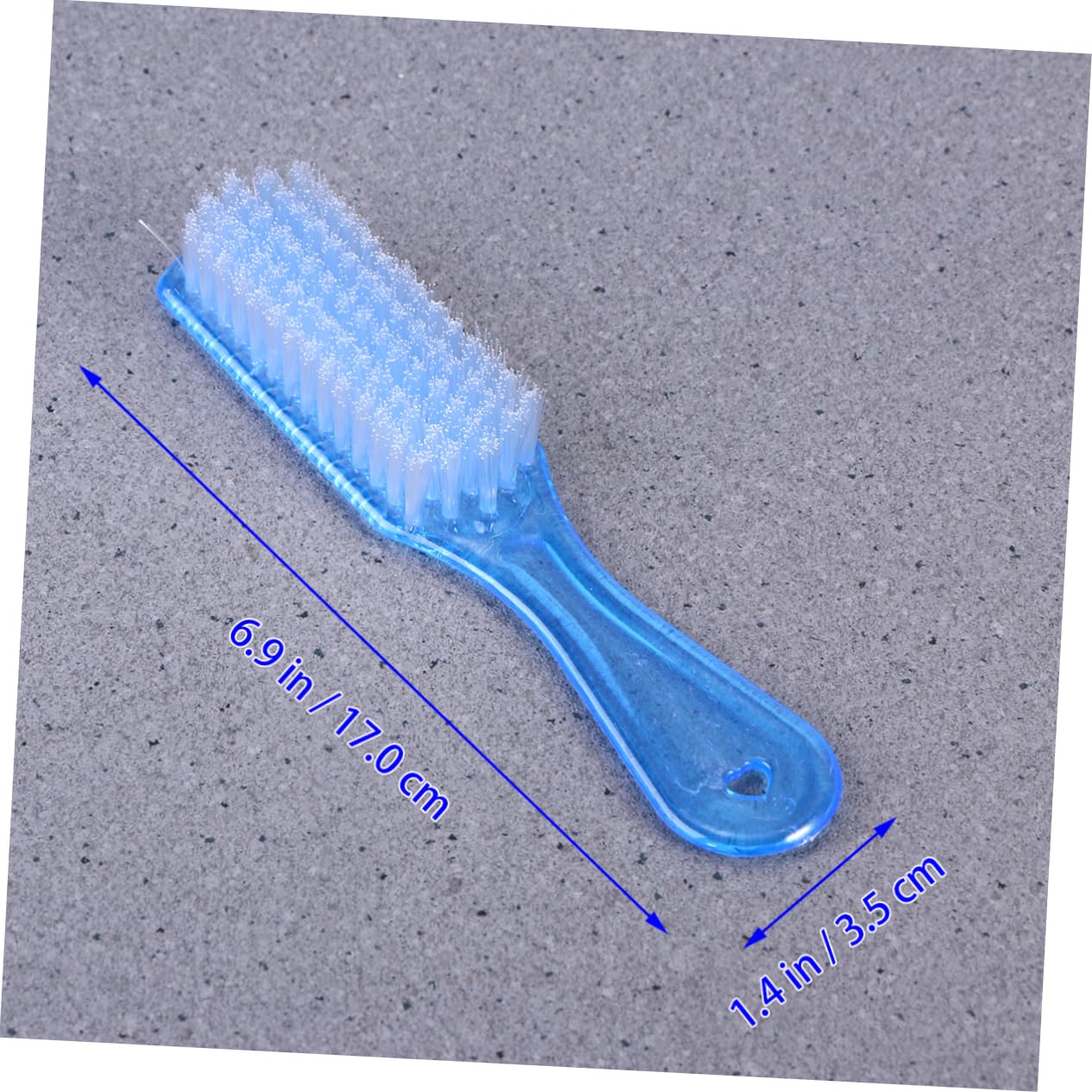 KOMBIUDA 4 Cepillos de Plástico para Limpiar Zapatos y Ropa Mango Ergonómico Fácil de Agarrar, Diseño Práctico para Uso Hogar y Diversos Proyectos Color Aleatorio
