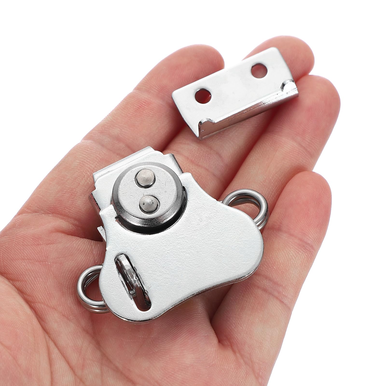 PATIKIL Spring Loaded Small Butterfly Twist Latch 2.2"x2" - Image 4