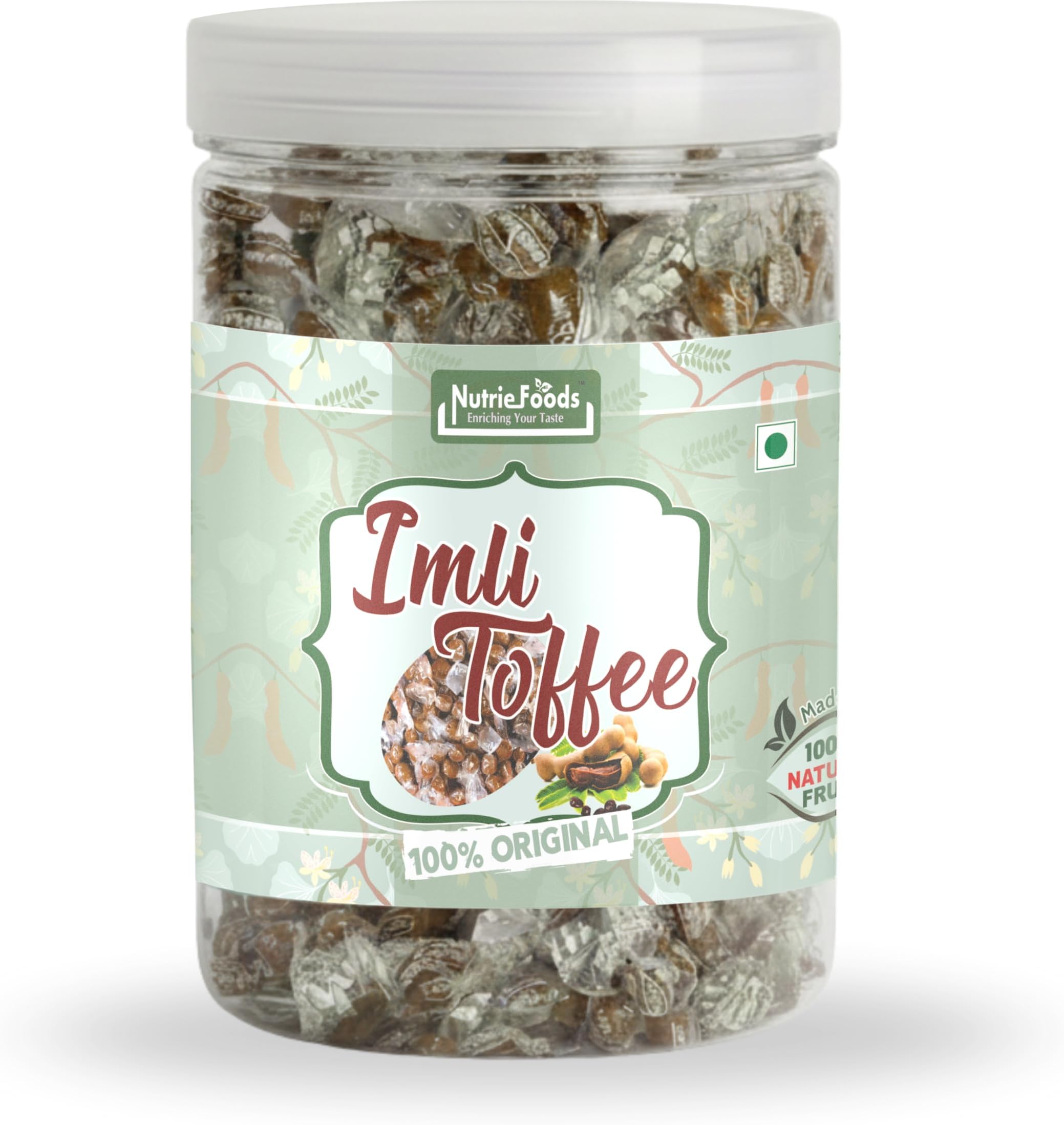 Imli Toffee (Tamarind Toffee), 100% Natural Product | No Added Artificial Flavors, Colors and Preservatives | Tangy Taste (Sweet and Sour) (350gm)