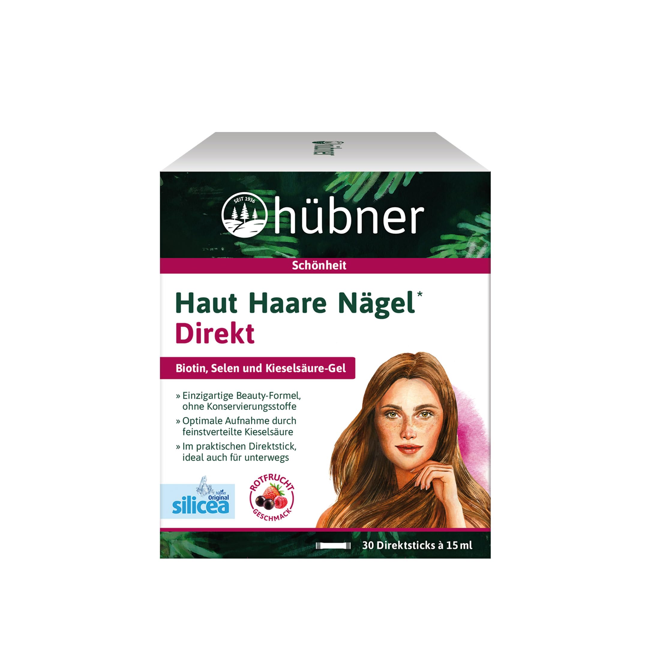 Hübner DOPPELPACK Silicea Direct für Haut, Haare und Nägel 2x30Stück
