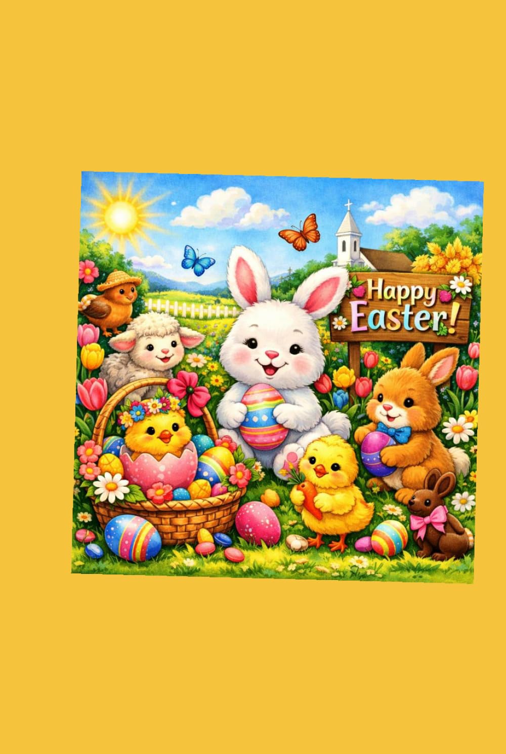 Easter 2026 Diary carnet de notes familial pour la chasse aux œufs de Pâques
