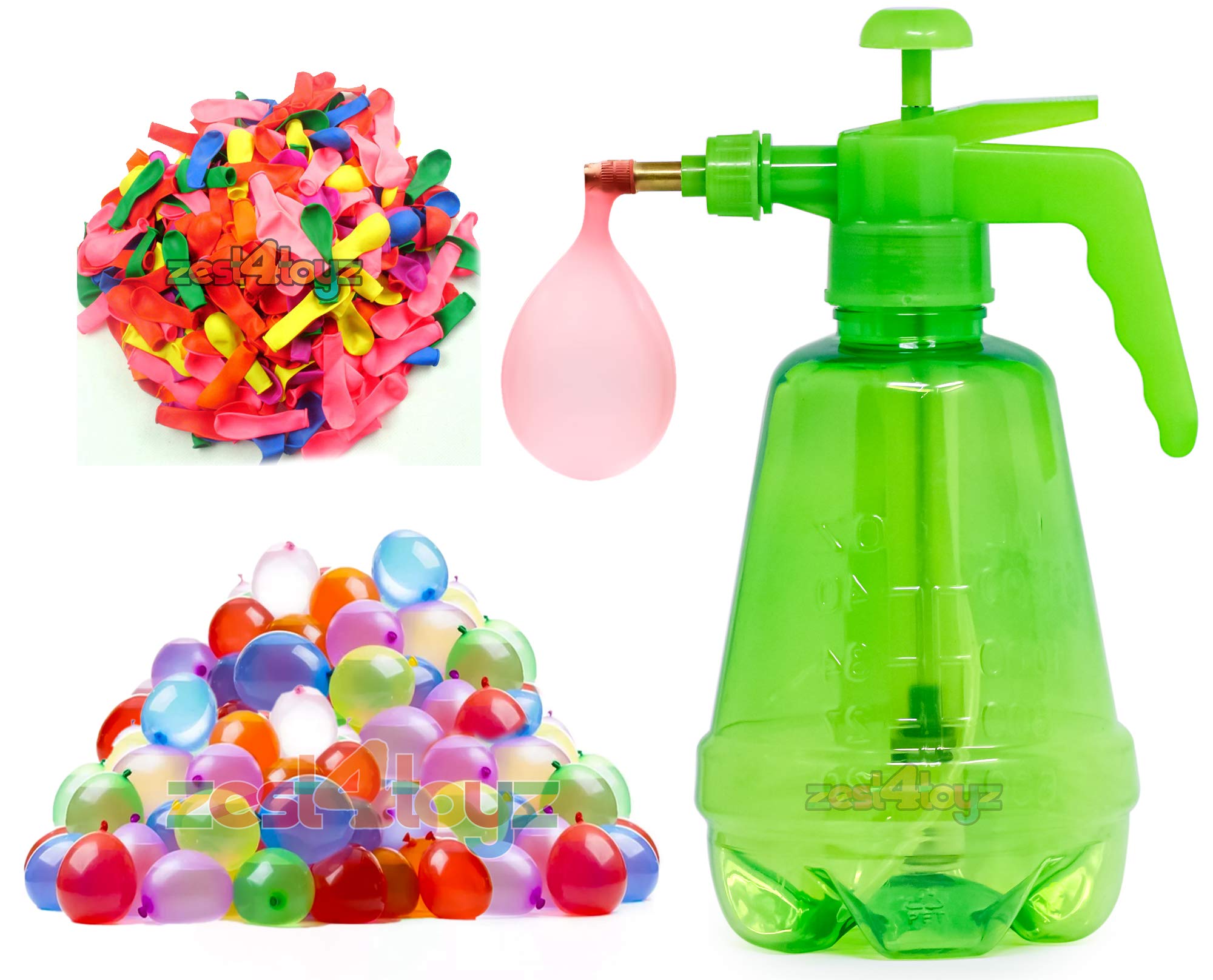 Buy Zest 4 Toyz Water Balloon Pump for Kids Pumping Station with (Pack