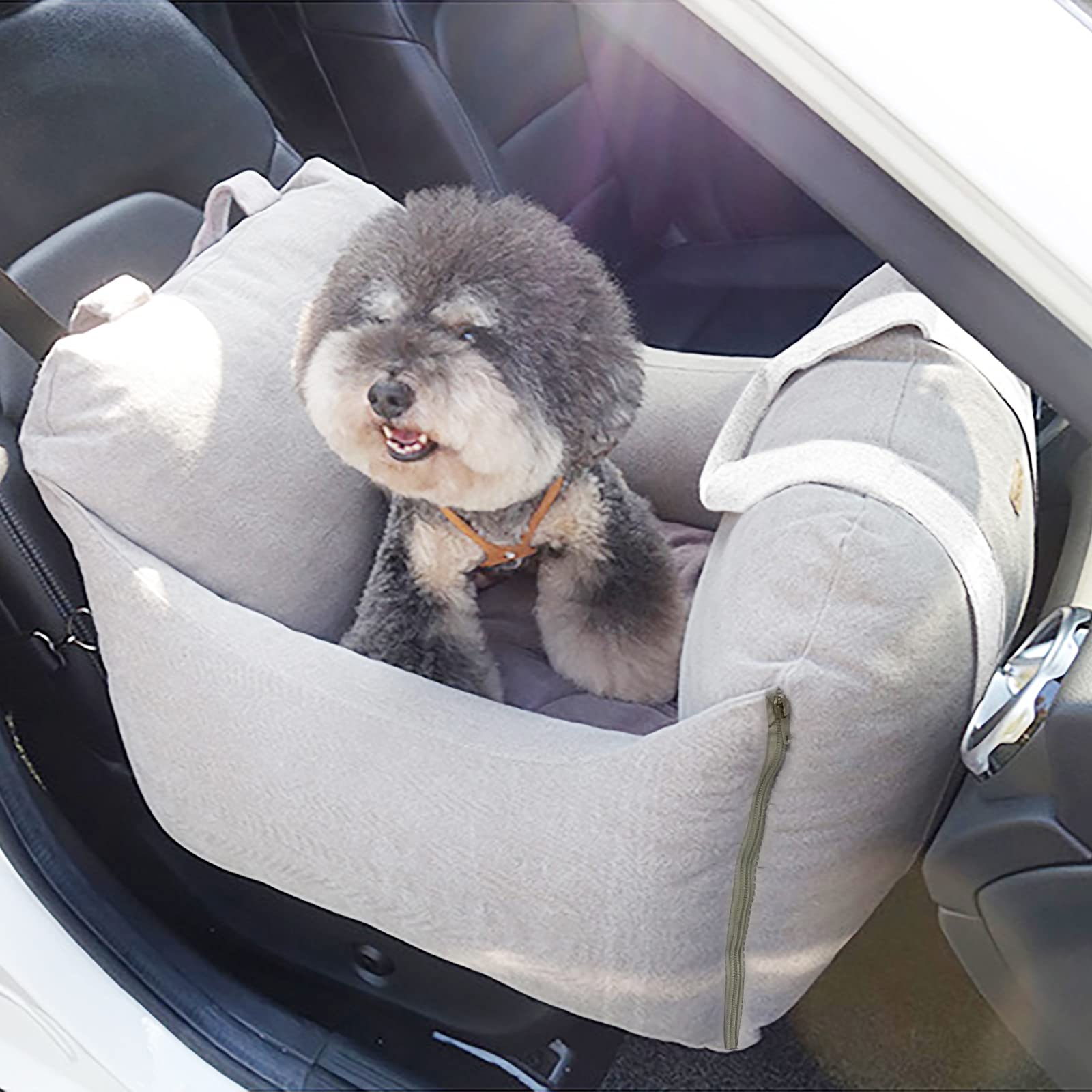 Photo 1 of *SEE NOTES BESTHLS Dog Car Seat for Small and Medium Dogs Cats up to 30 lbs - Travel Dog Bed with Removable Pillow and Safety Belt- Dog Booster Seat with Carrier Handles