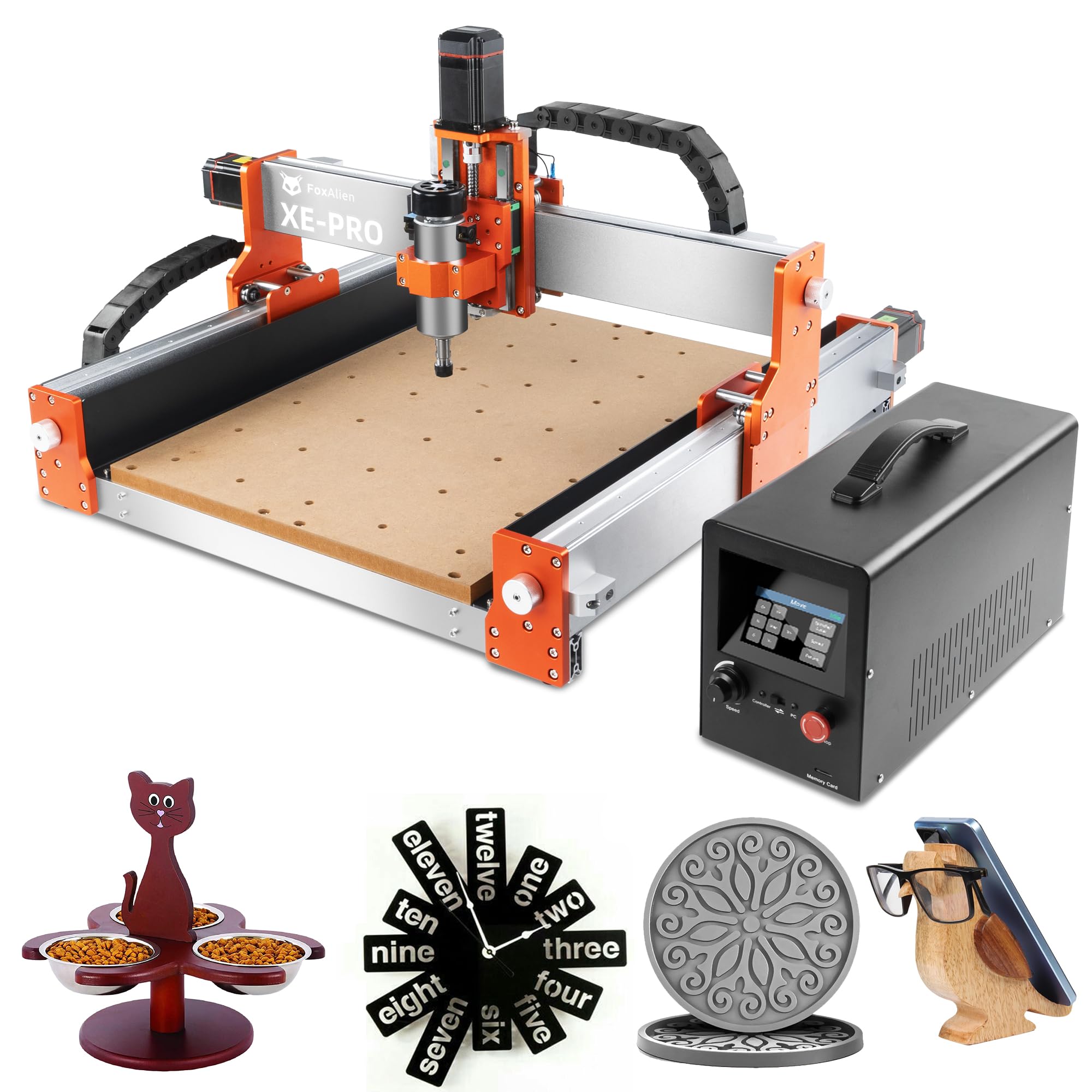 Amazon | FoxAlien XE-PRO CNC ルーター フライス盤 マシン XE