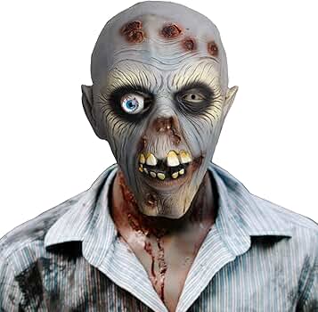 Alien Maske ET Grusel - Latex Vollkopfmaske Für Halloween & Karneval