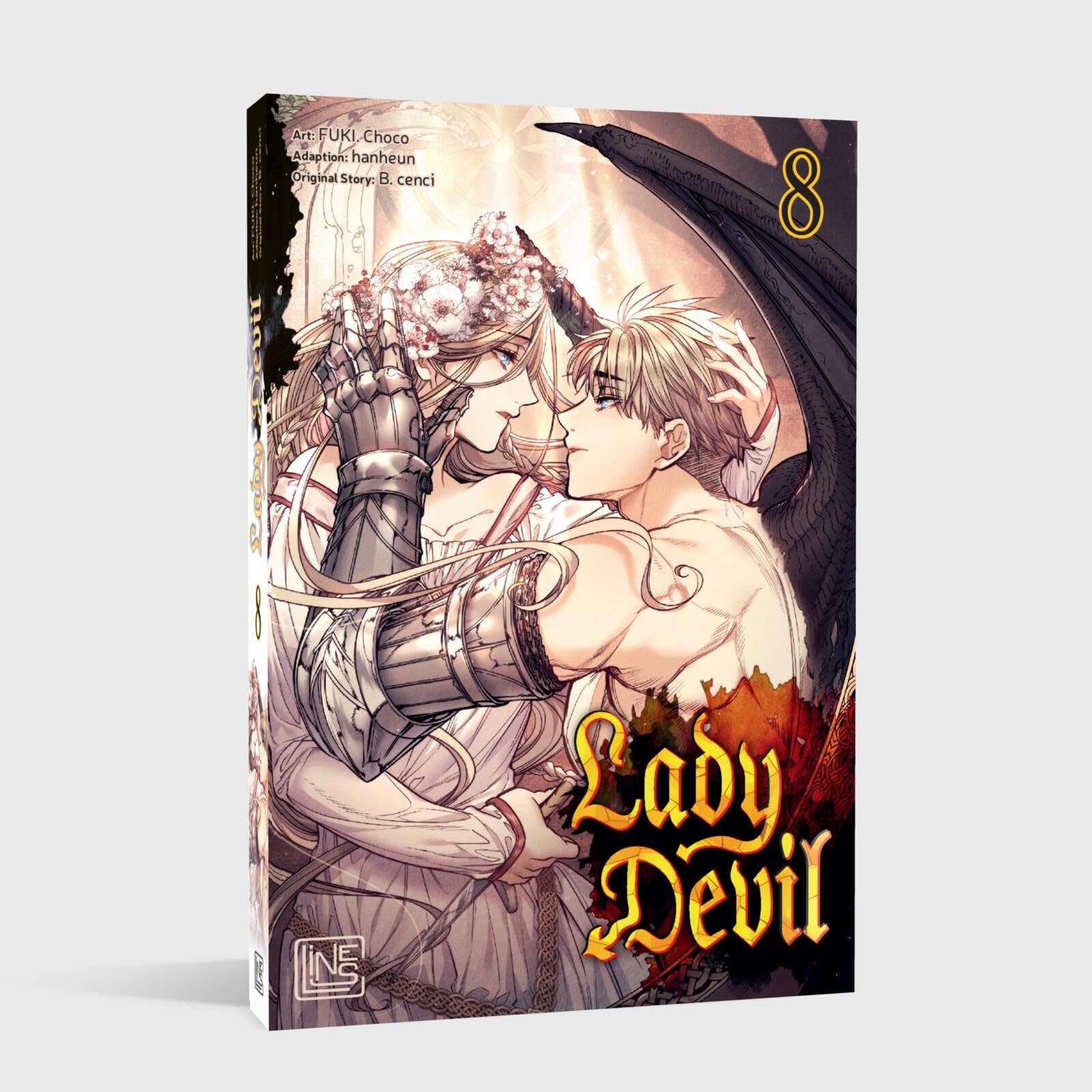 Lady Devil 8: Dramatischer Dark-Fantasy-Manhwa über eine verbotene Liebe und teuflische Triebe