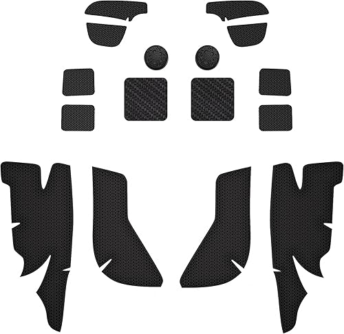 Miniatura 9 de PlayVital Almohadillas de goma suave con textura profesional para cubierta de vapor almohadillas de pista para mejorar el agarre de la piel juego de