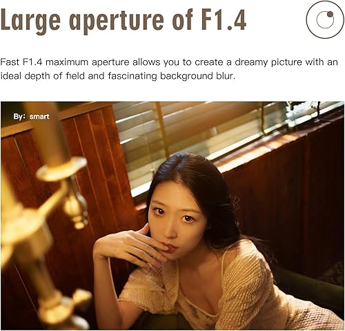 Vista 2 de TTArtisan 23mm F1.4 APS-C Lente de cámara de enfoque manual para Sony E-Mount A5000 A5100 A6000 A6100 A6300 A6400 A6500 A6600 NEX-3 NEX-3N NEX-3R