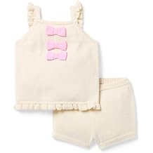 Janie and Jack Baby Girls' Baby Bow Matching Set