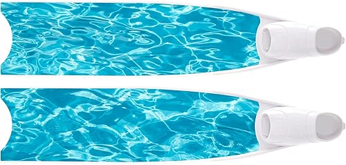Leaderfins Blue Wave Pure Carbon - Aletas de apnea y pesca submarina