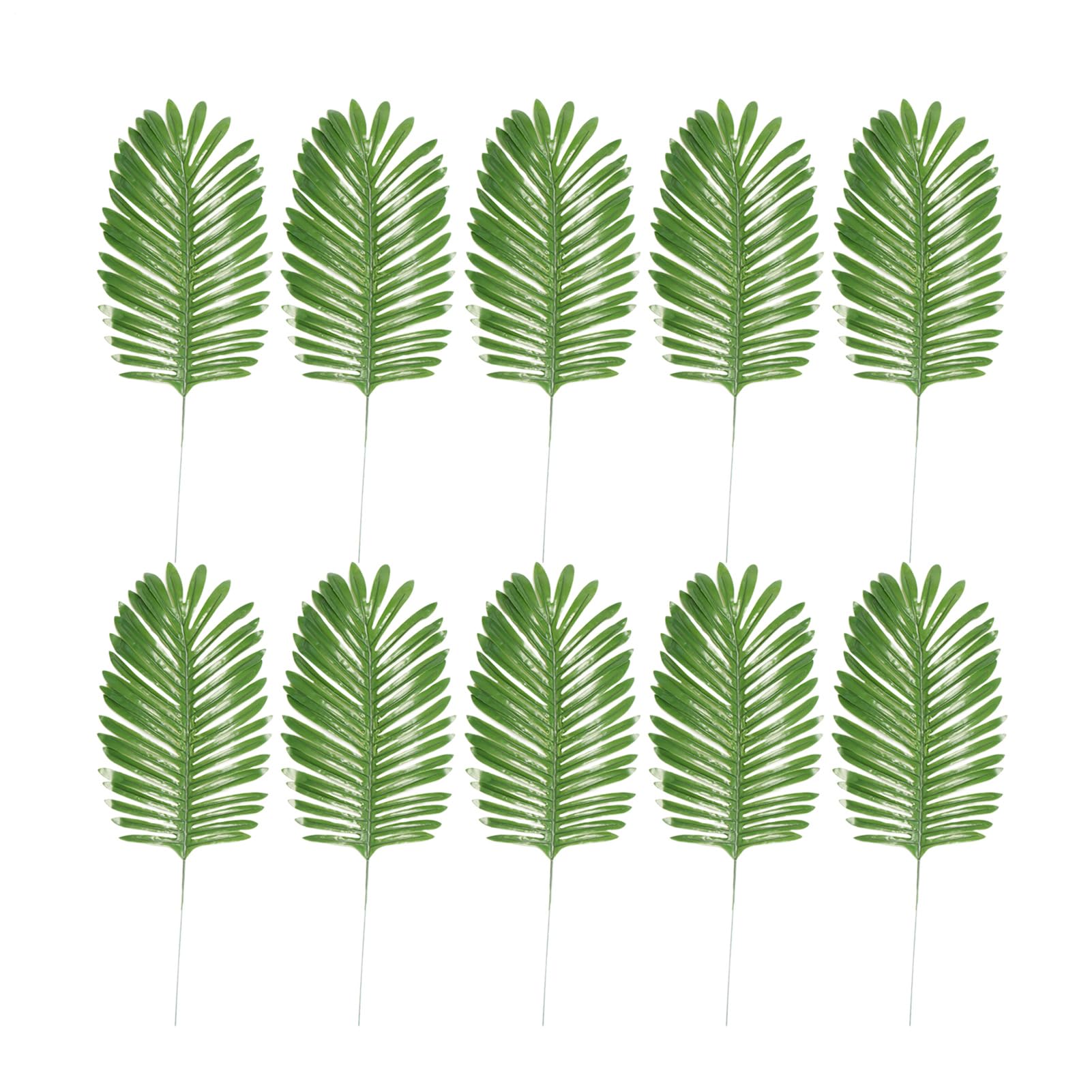 Fausse feuille de palmier contre le manque de lumière pour coin sombre de salon