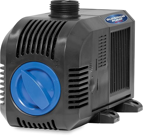Superior Pump 90083 Bomba de estanque grande 1800 GPH