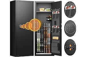 Bonusall 10-14 Rifle Gun Safe for Home Fireproof Rifle and Pistols