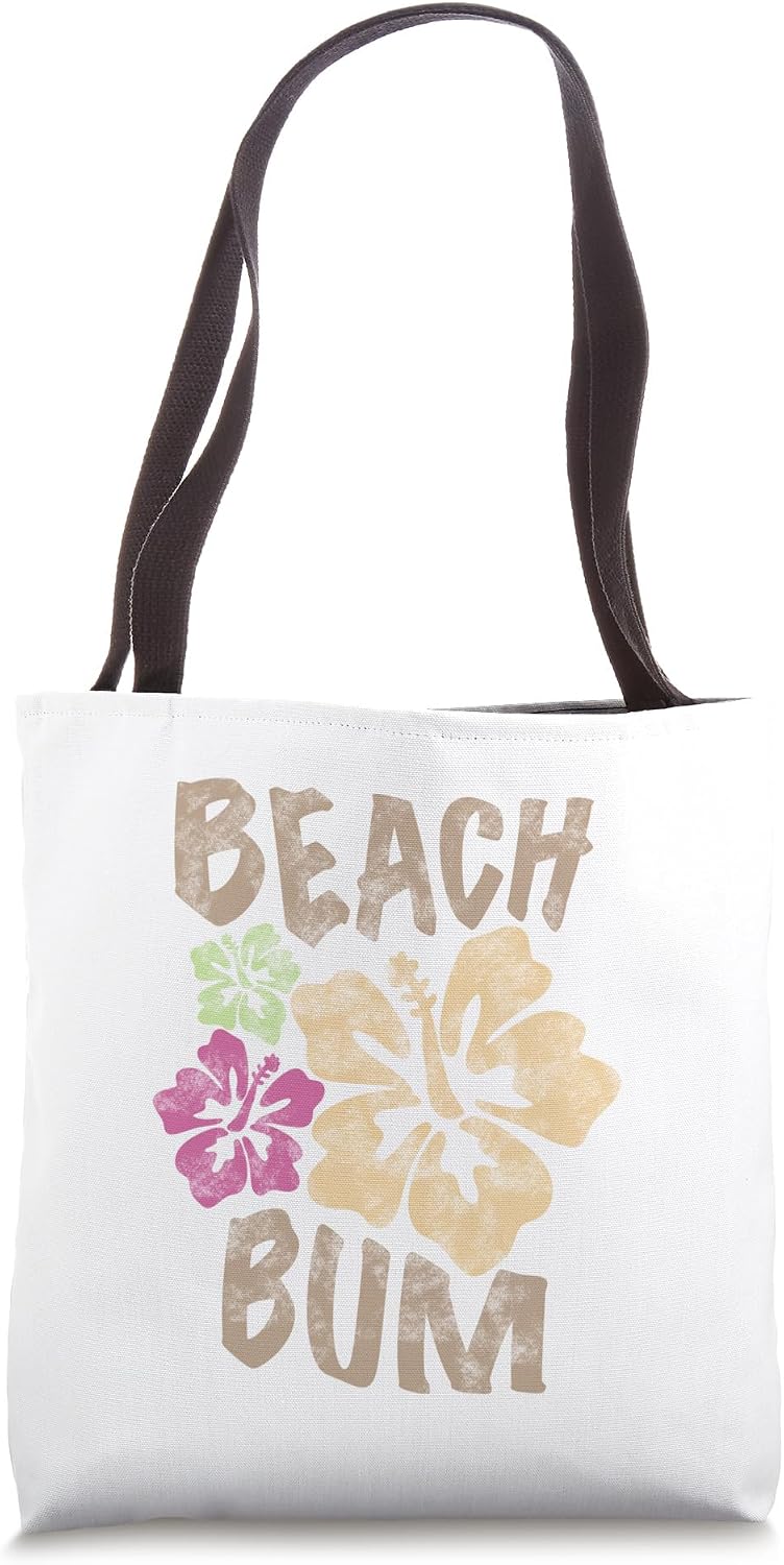 Vintage Coconut Girl Aesthetic Y2K Room Decor Beach Bum Tote Bag