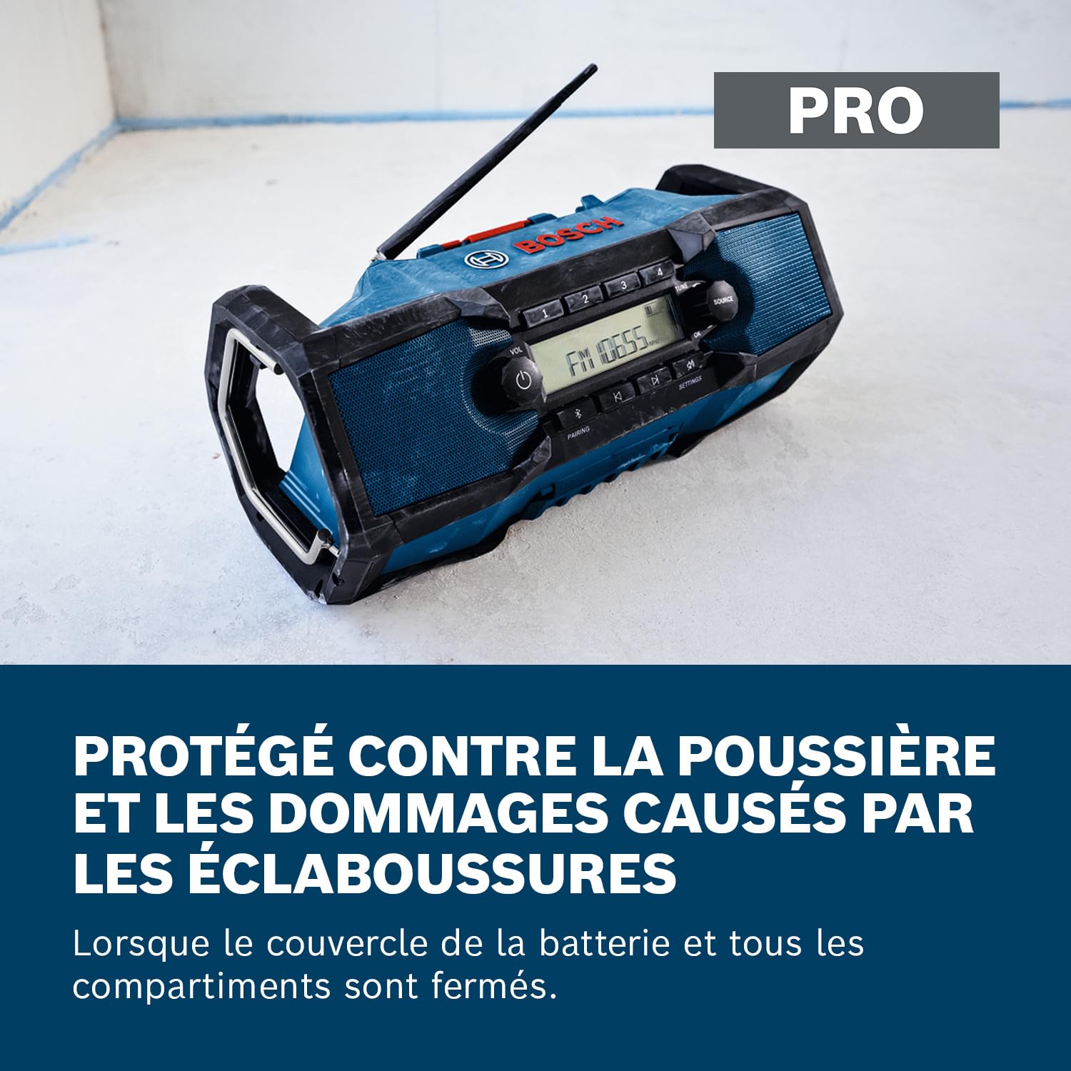 Bosch PRO 18V System Radio sans-fil GPB18V-3C (sans batterie)
