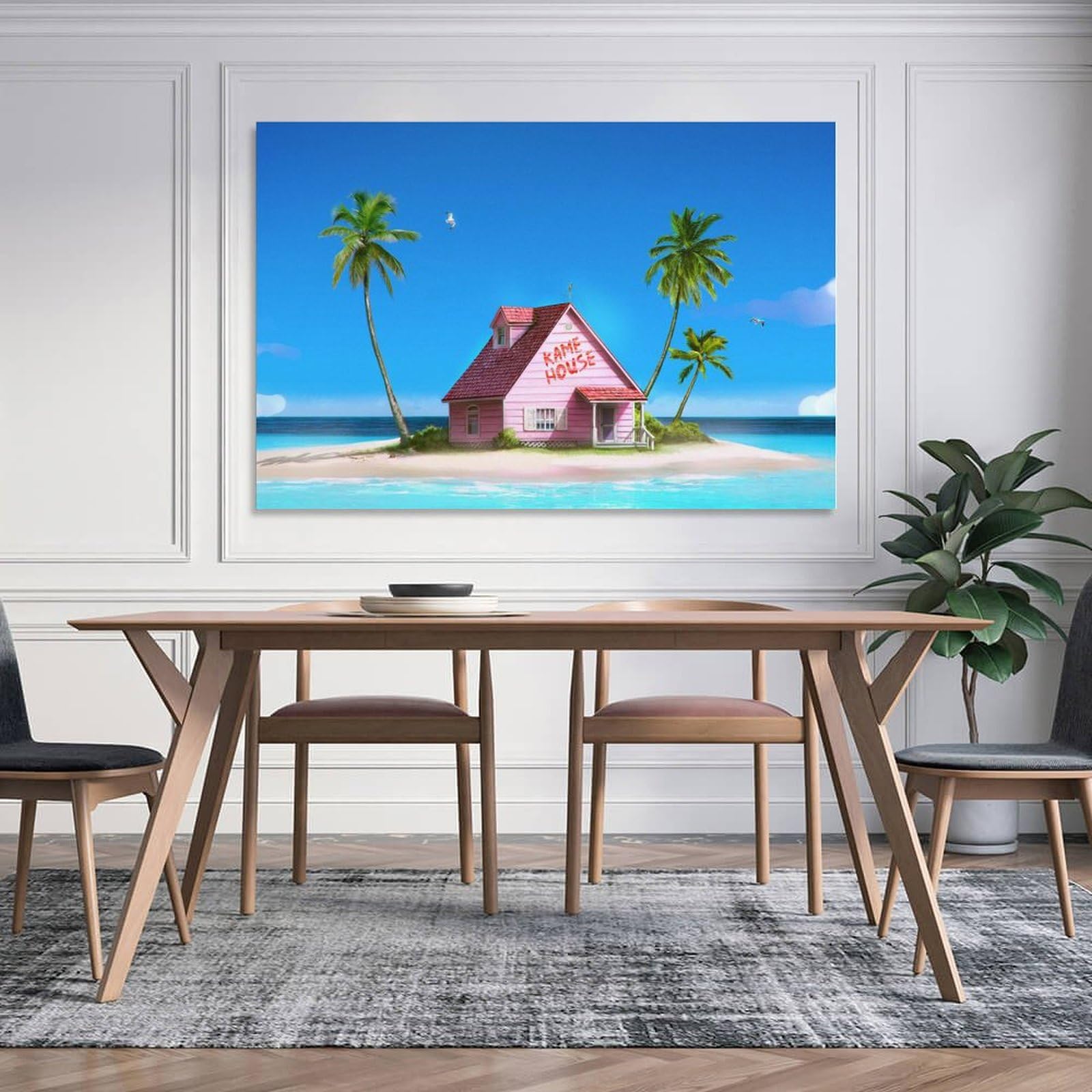 Amazon.com: Kame House - Póster de anime, para regalo, pintura
