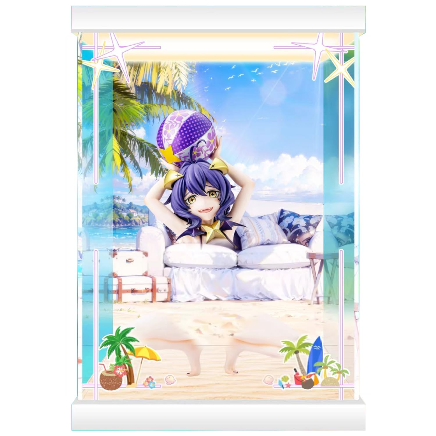 KDcolle『魔法少女にあこがれて』マジアベーゼ 水着ver. 1/6 特装版 Amazon.co.jp: 専用 フィギュアケース KADO_KAWA KDcolle魔法少女に