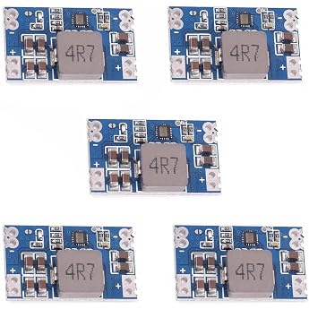 PENGLIN Pack of 5 DC-DC 5V 5A Buck Voltage Converter Step Down Power Module MINI560 7-20V Power Adjustment Transformers