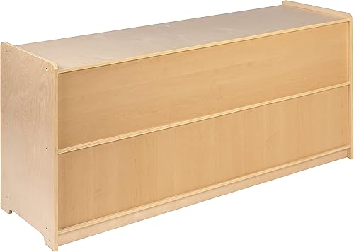 Miniatura 7 de Flash Furniture Hercules - Armario de madera de 5 secciones para el aula escolar para uso comercial o doméstico, seguro, diseño apto para niños, 24