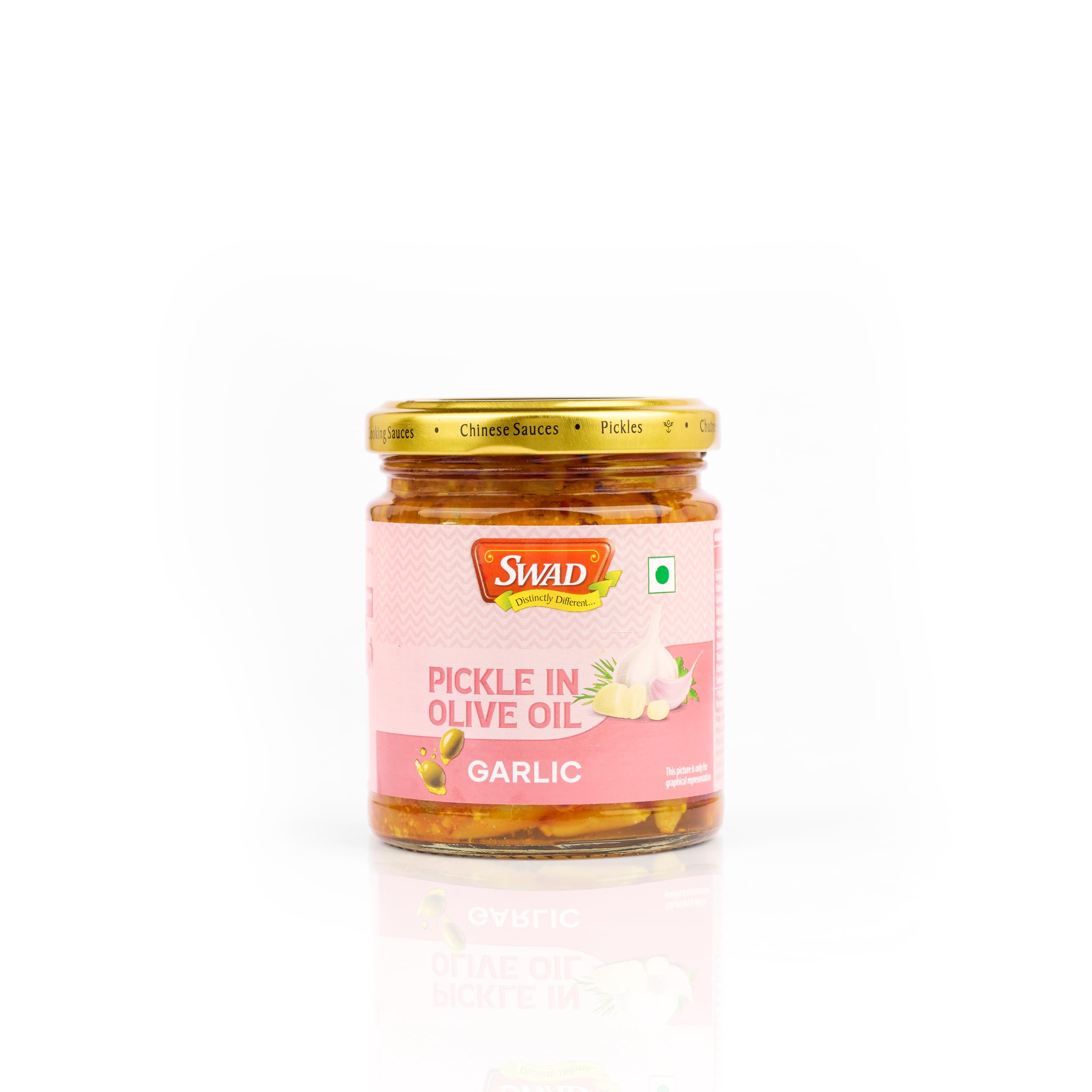 SWAD Garlic Pickle in Olive Oil 200g | Spicy Garlic Achar with Olive Oil | Made with Premium Olive Oil | Made with Fresh Garlic, Olive Oil & Traditional Spices | Ideal for Enhancing Meals (B0DF5BJQ3L) Amazon Price History, Amazon Price Tracker