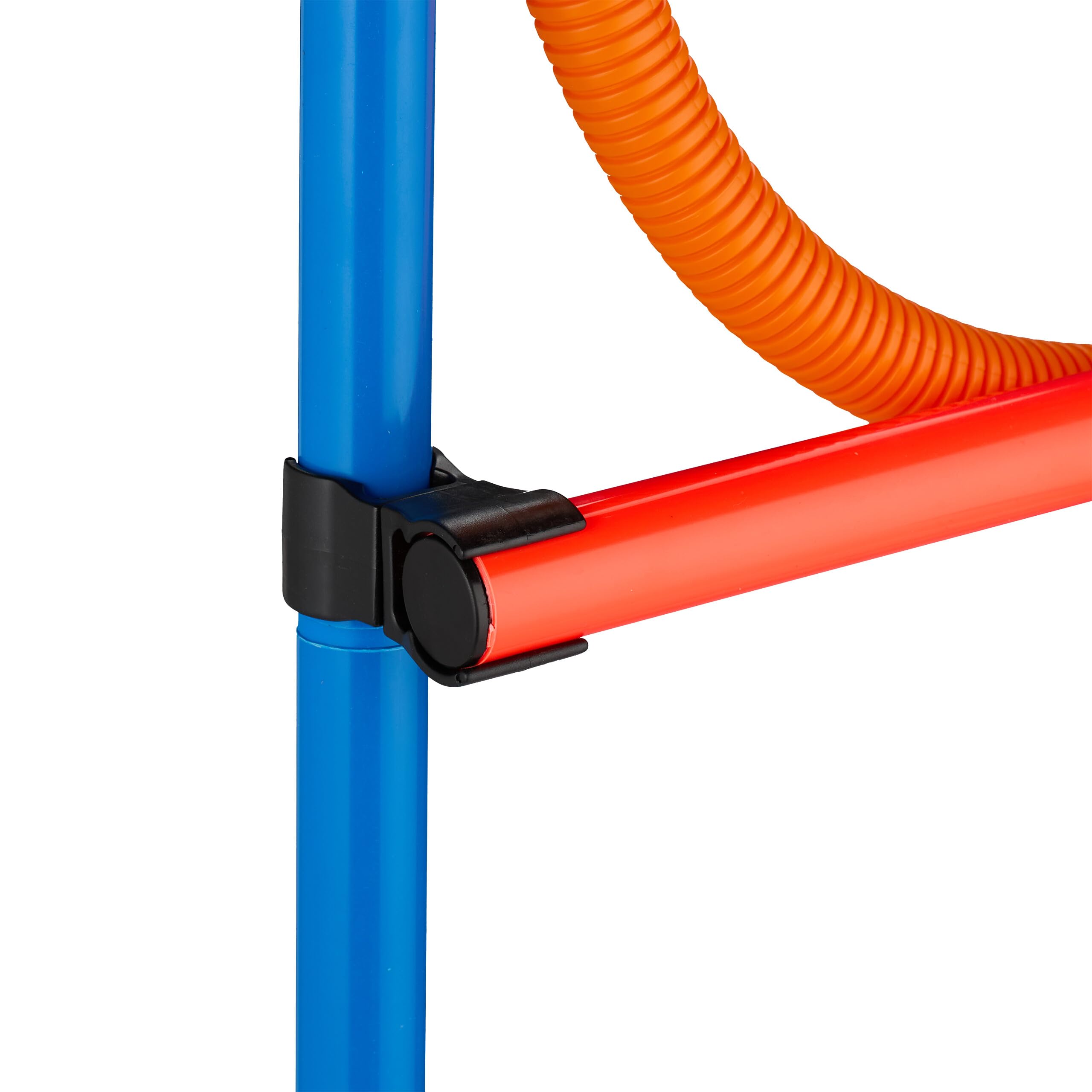 Relaxdays Set Agility Dog a Ostacoli, Addestramento Cani Attrezzatura, Allenamento con Tunnel, Paletti e Slalom Colorato