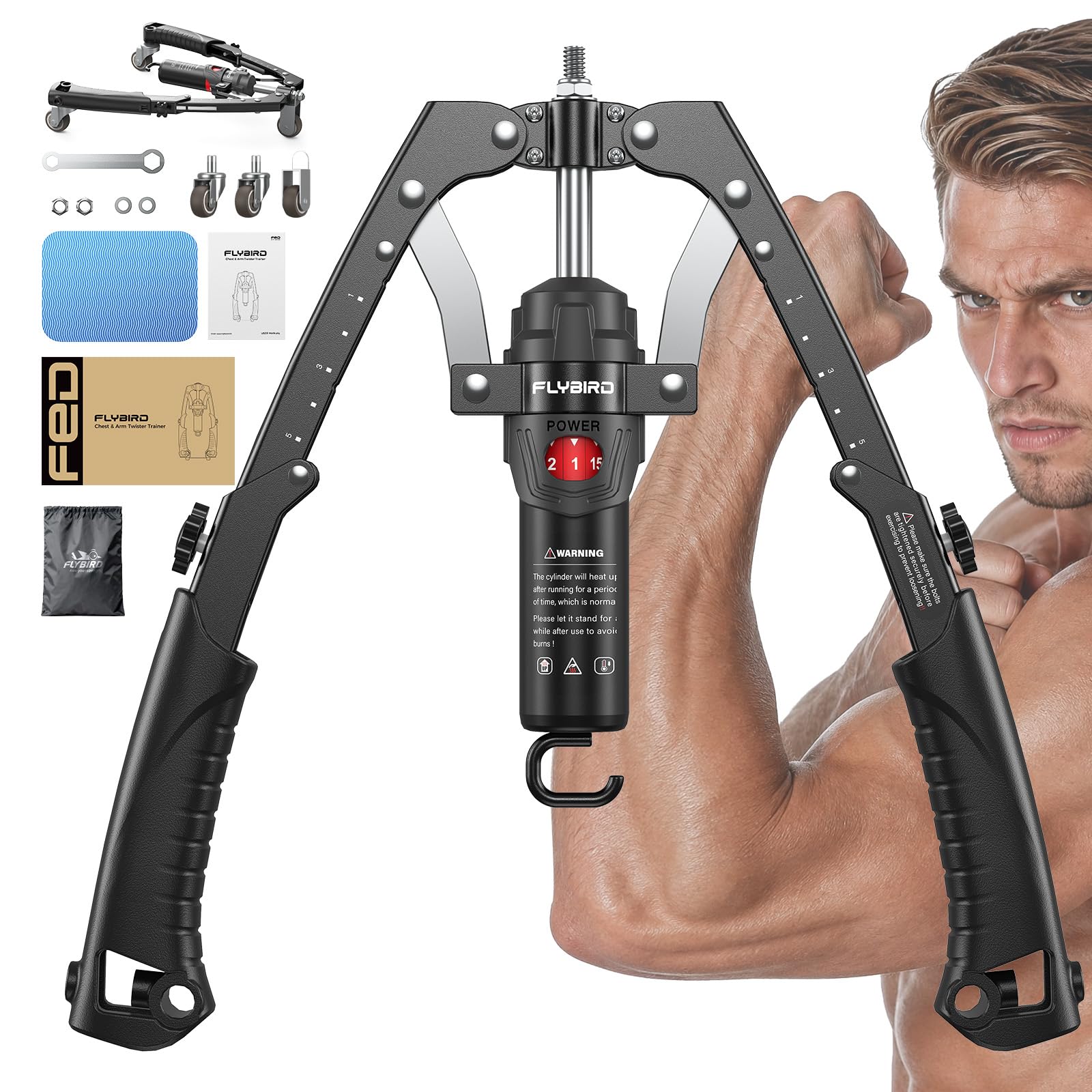 FEIERDUN Chest & Arm Twister & Core Trainer