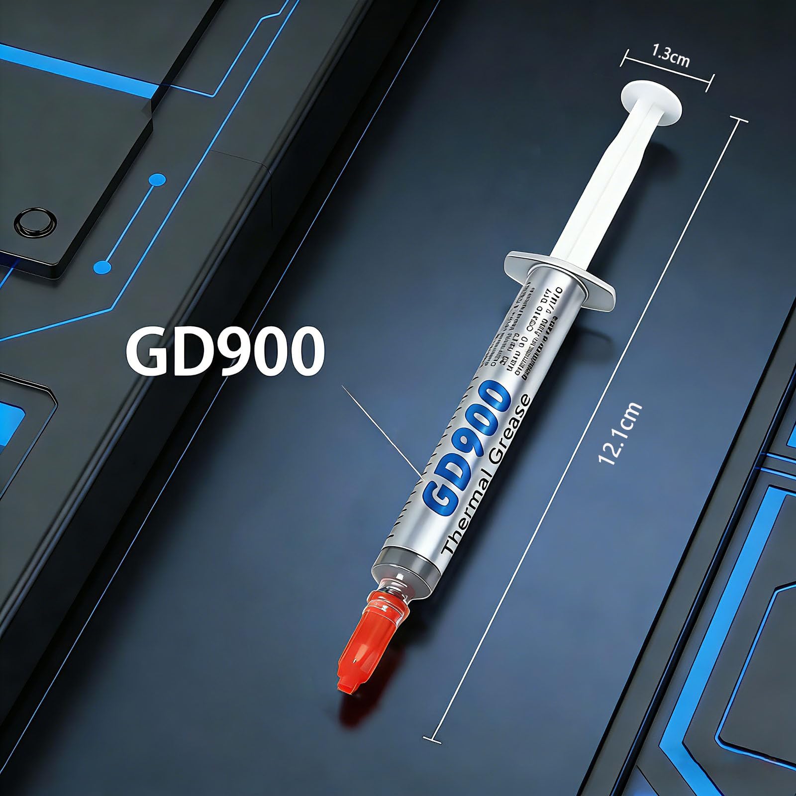 3PCS High-Performance Thermal Grease Paste for CPU | Heatsink, IC, and All Coolers with High Thermal Conductivity — view 2