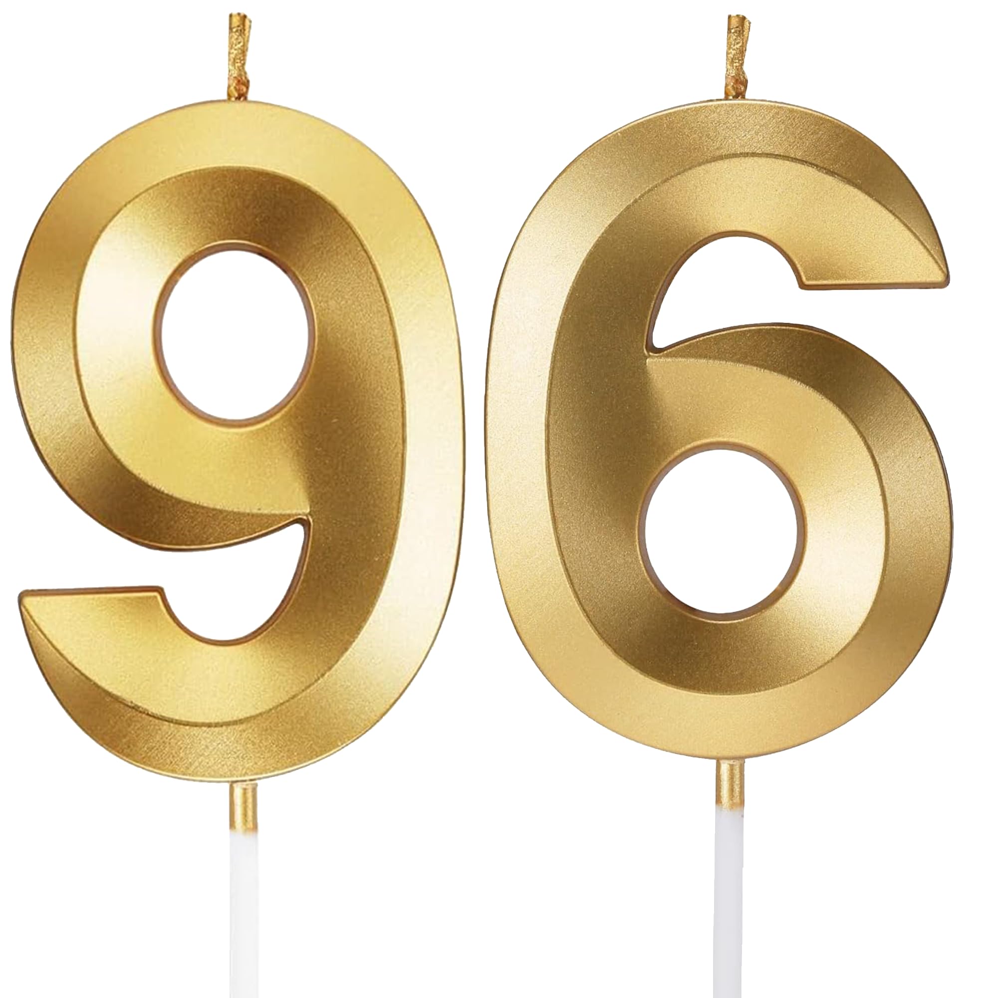 Birthday Candles Number Candles Age Year for Cakes Happy Birthday 3D Designed Wedding Anniversary Party Cake Topper Decorations