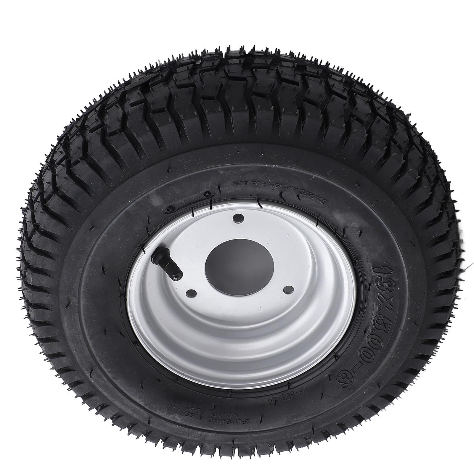 Opona Terenowa 13x5.00-6 o Zwiększonej Przyczepności do Wózka Golfowego ATV Quad - Odporna na Zużycie Opona Koła z obręczą dla Entuzjastów Przygód Terenowych