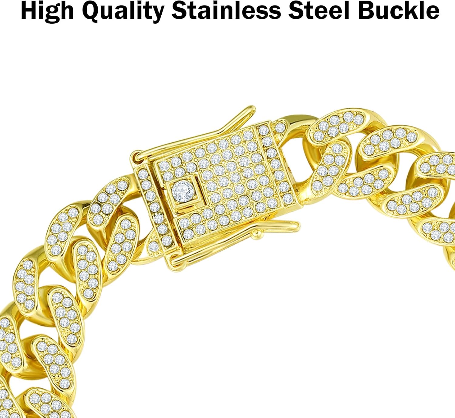 San Judas Tadeo Bracelet Stainless Steel 24k Gold Plated Saint Jude Pendant Catholic Mexican Bracelets For Men 310 - Image 4