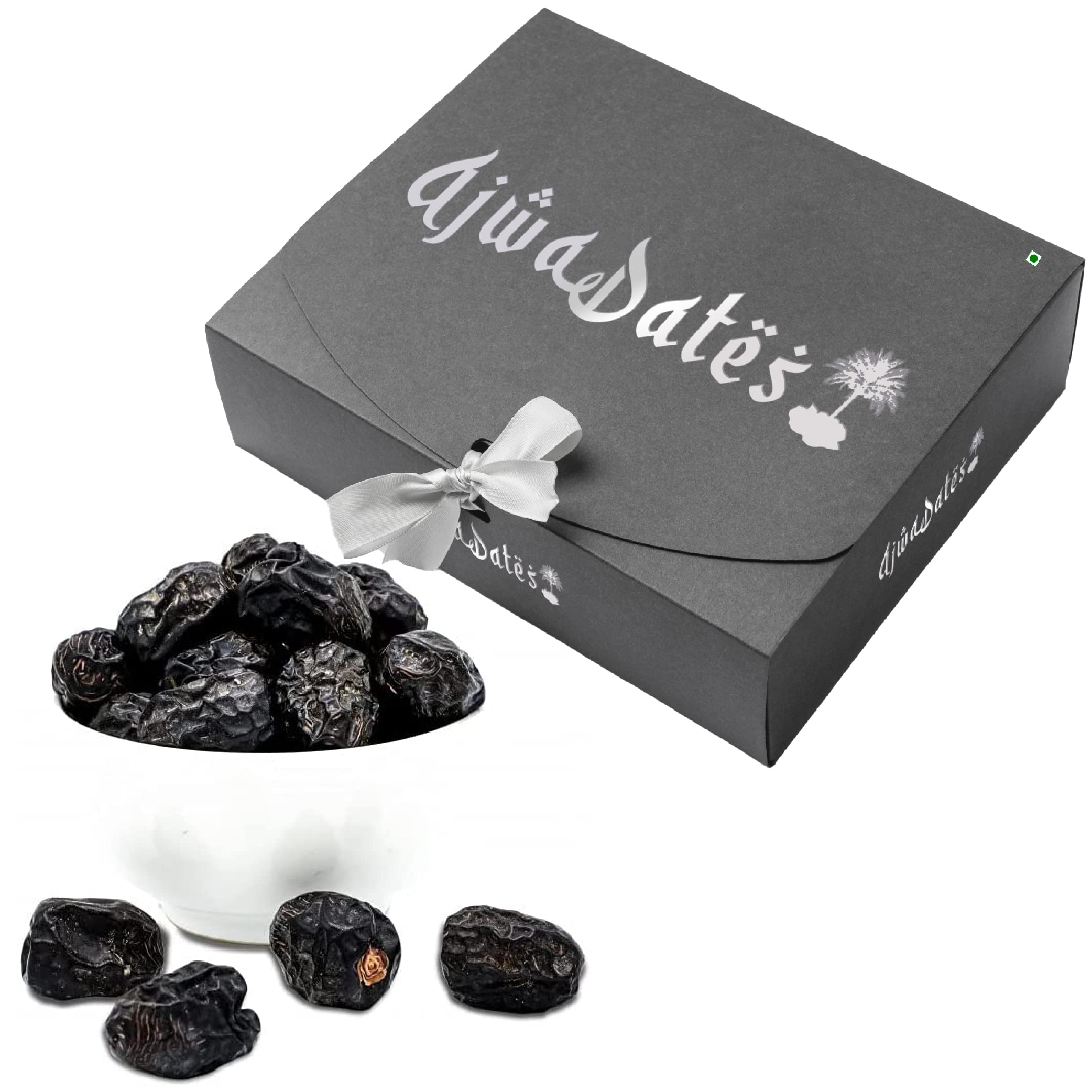 Revneo - Premium Ingredients for Everyday Happiness Ajwa Dates 1Kg Dry Fruit Nuts Soft Azwa Khajoor Original Madina Ajwa Dates