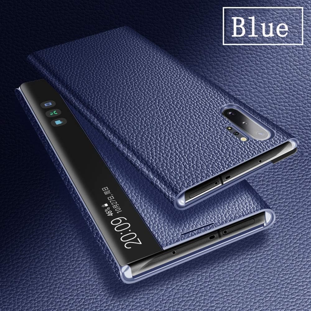 Amazon.co.jp: 対応Samsung Galaxy Note 10+ 5G用のレザー携帯ケース 
