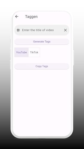 Taggen: Tag Generator for YouTube & TikTok
