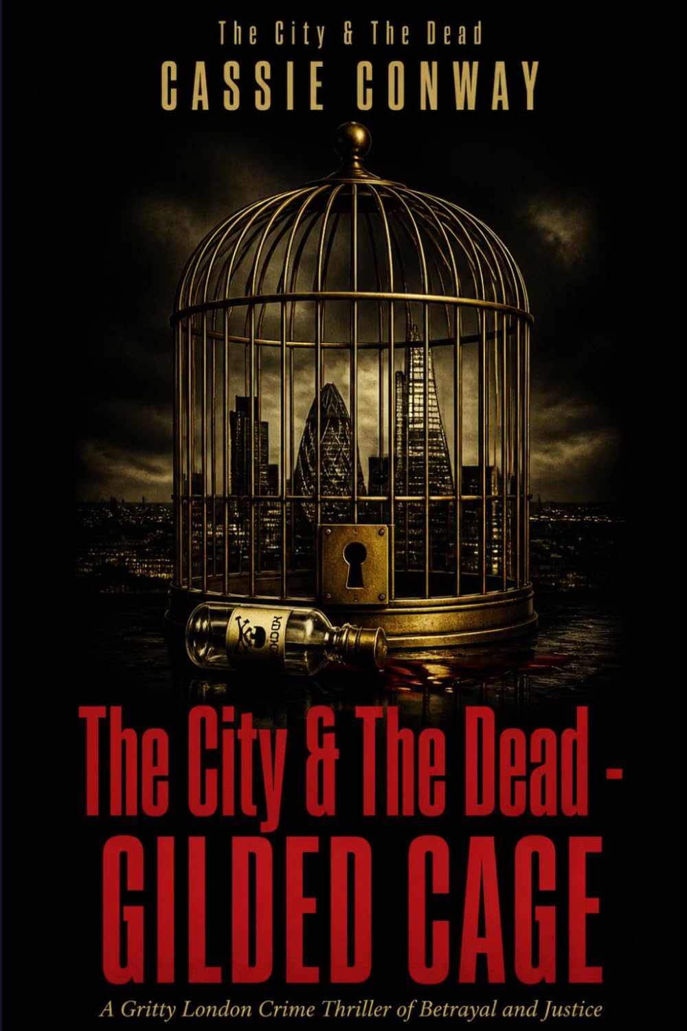 The City & The Dead - Gilded Cage: A Gritty London Crime Thriller of Betrayal and Justice