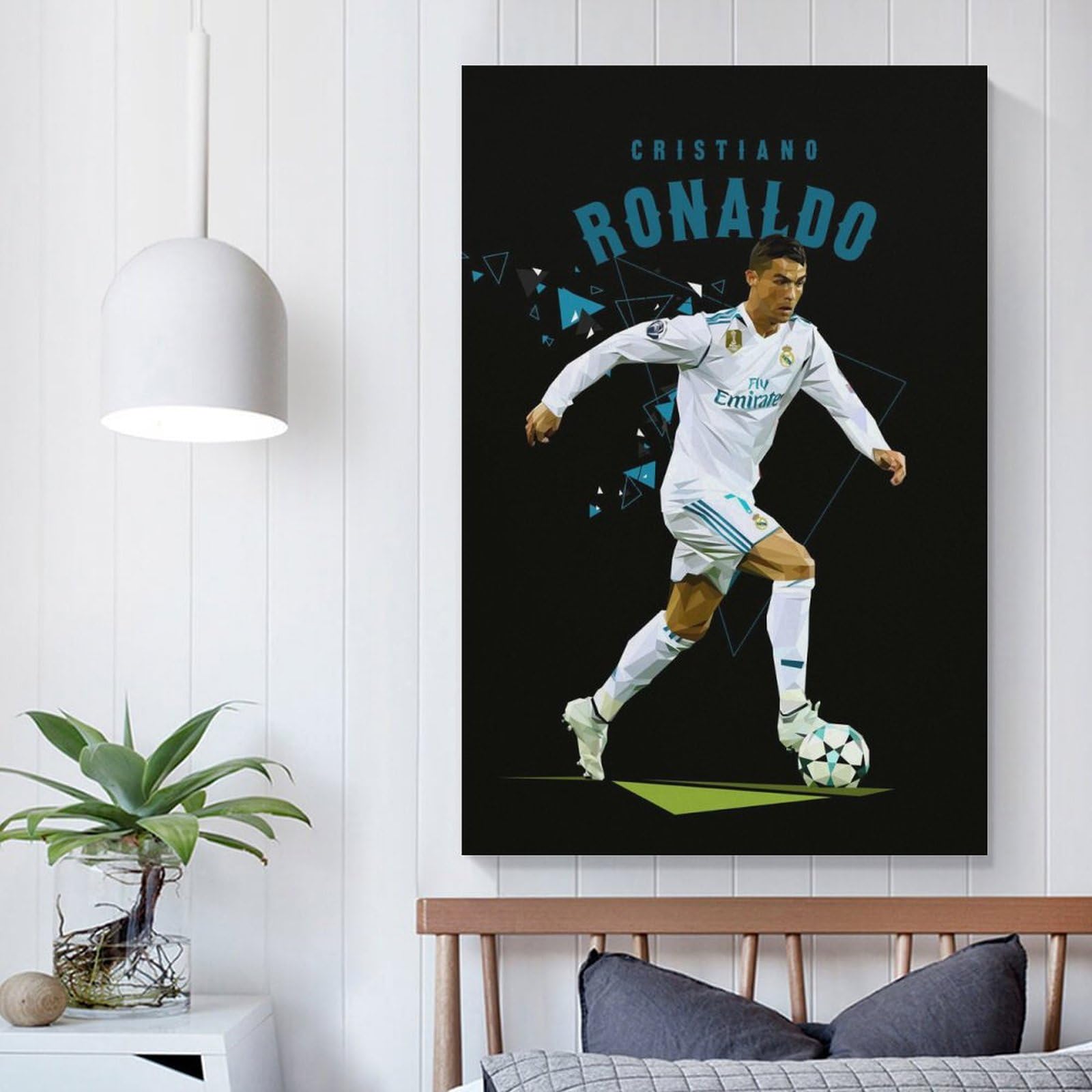 Amazon.co.jp: サッカー選手クリスティアーノ・ロナウド 壁画