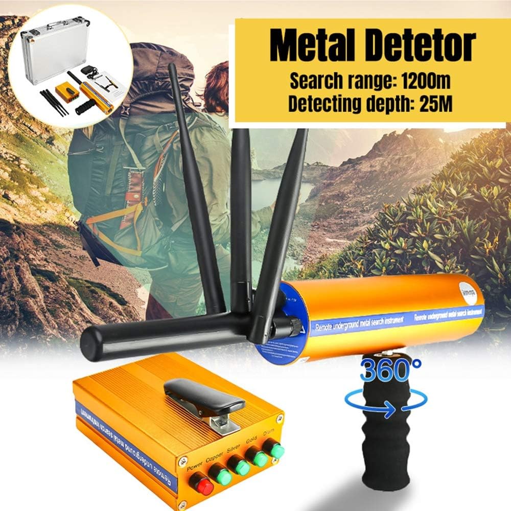 ANLW Handhold Underground Gold Metal Detector 1200M Long Range Search Treasure Hunter Finder Scanner Tracker Metal Circuit Detector
