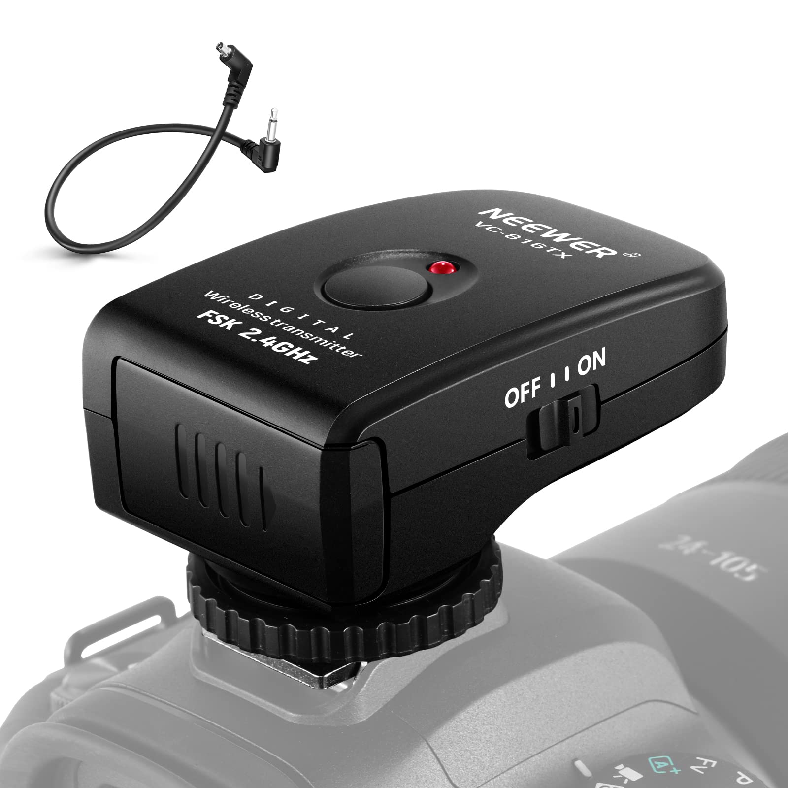 NEEWER 2.4G Déclencheur à Distance Sans Fil 16 Canaux - Pour Vision4 ML300 Studio Strobe (VC-816TX)