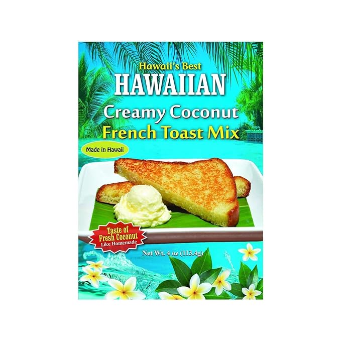 Hawaii's Best Hawaiian Creamy Coconut French Toast Mix