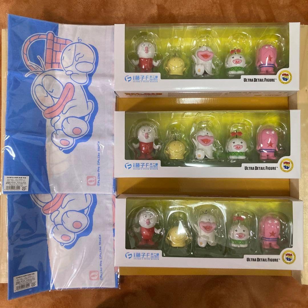 藤子・F・不二雄ミュージアム オバケのQ太郎 5体 セット オバケのQ太郎手拭