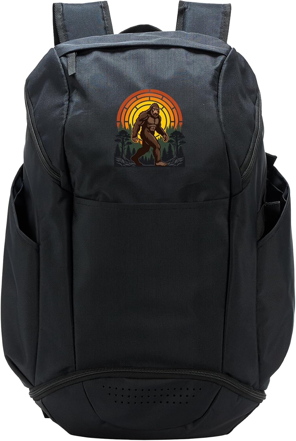 Bigfoot Retro Sasquatch Forest Outdoors Nature Camping Sport Backpack